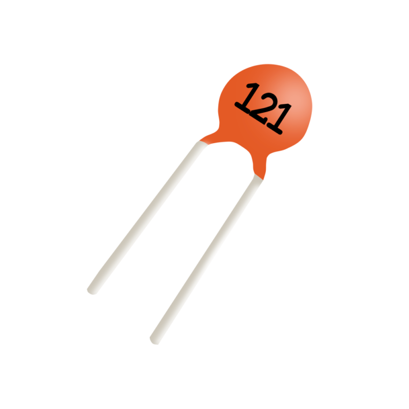 Capacitor Cerâmico 120pF / 50V