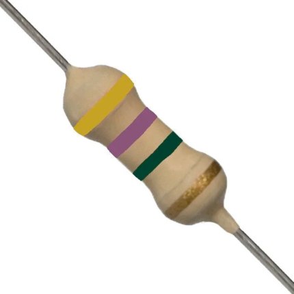 Resistor 4M7 5% (1/2W)