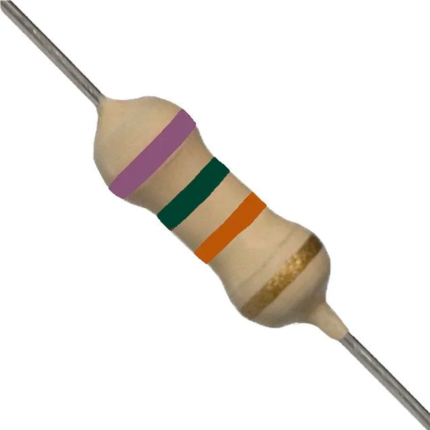 Resistor 75K 5% (1/2W)