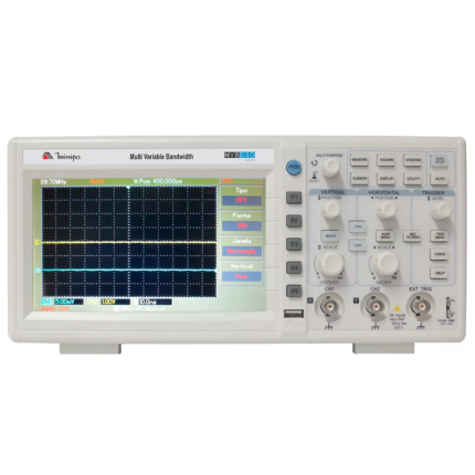 Osciloscópio Digital MVB-DSO 2 Canais 50MHz - Minipa