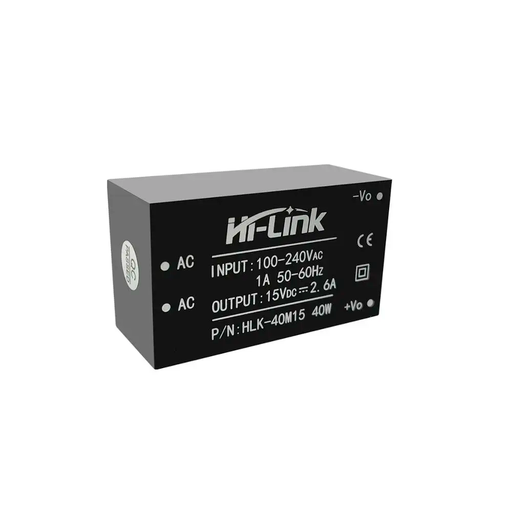 Módulo de Potência AC DC hlk-40M15 Módulo de Potência AC DC hlk-40M15