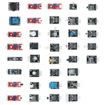 Kit com 37 Módulos e Sensores Para Arduino com Caixa Organizadora