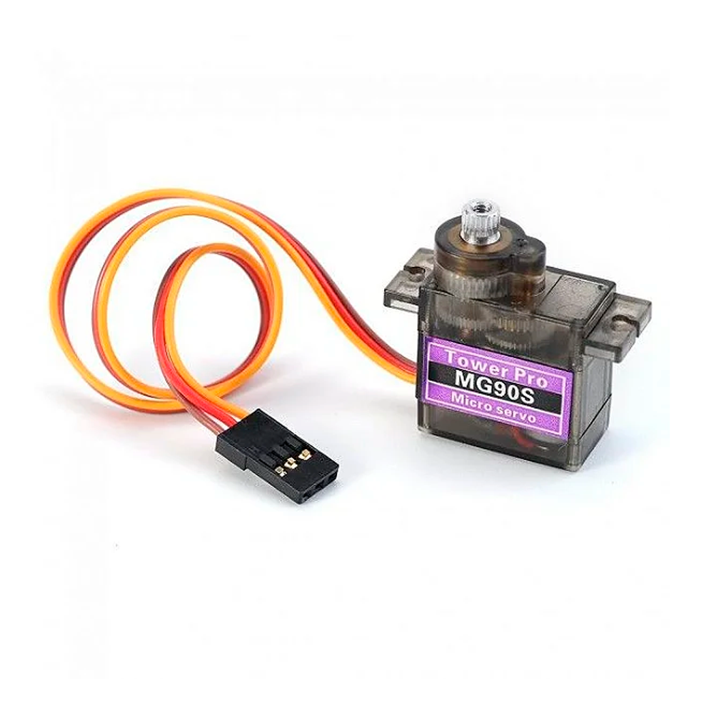 Micro Servo MG90 - Engrenagens de Metal Micro Servo MG90 - Engrenagens de Metal